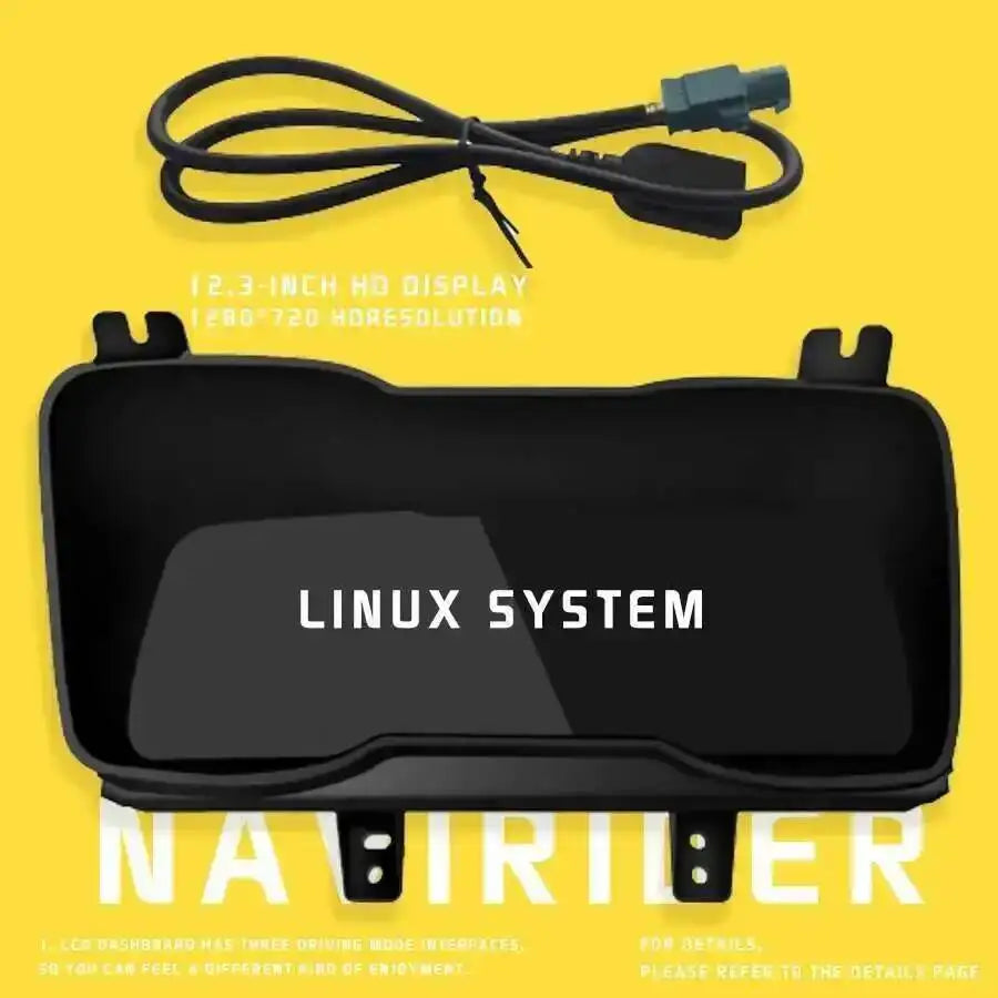 12.3" Linux System LCD Dashboard Screen For Chevrolet Camaro 2011-2014 5th Generation Car  | AUTOKITSHOP