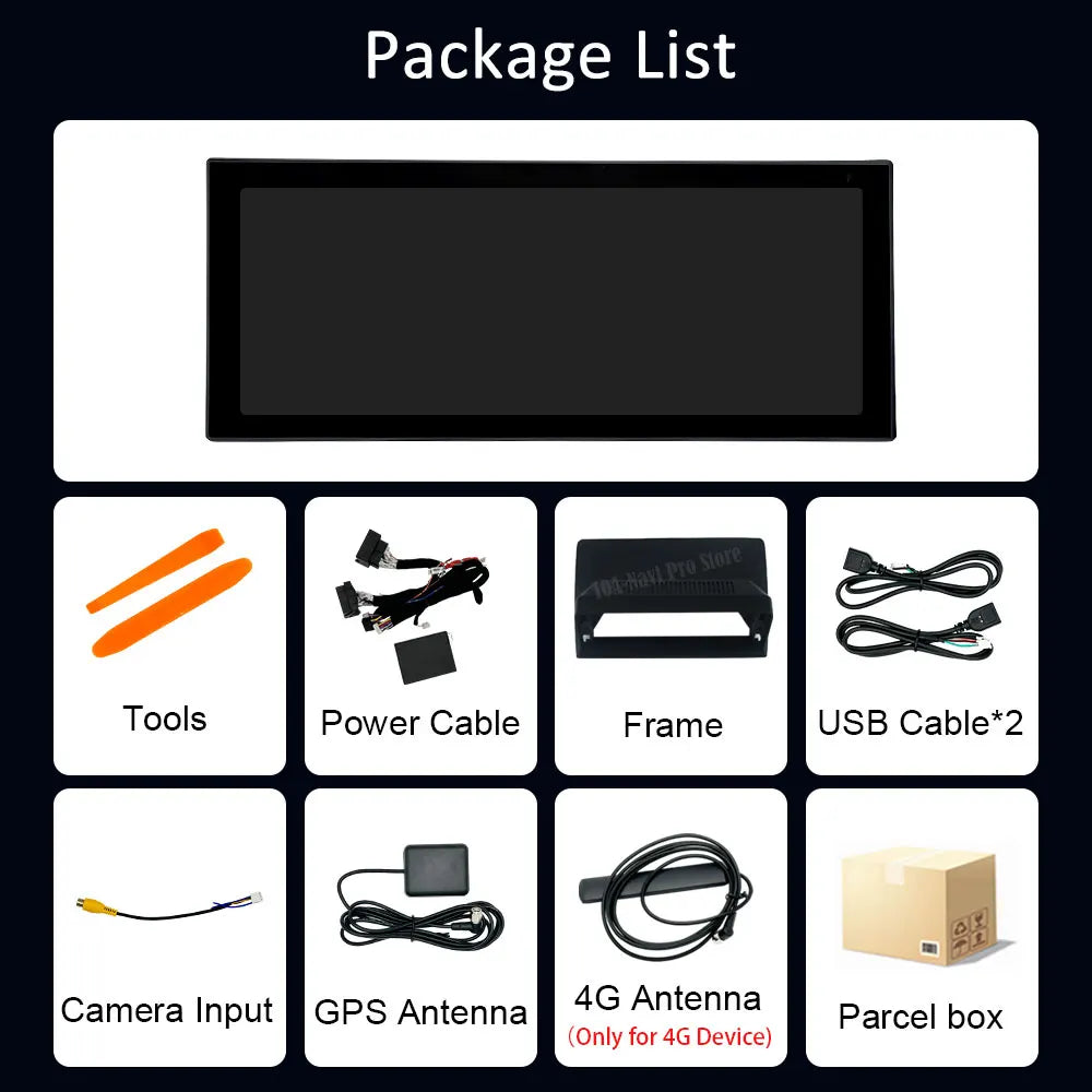 Android 14 System Carplay GPS Navigation Stereo for Audi A3 2013 - 2020 BT Car Video Multi