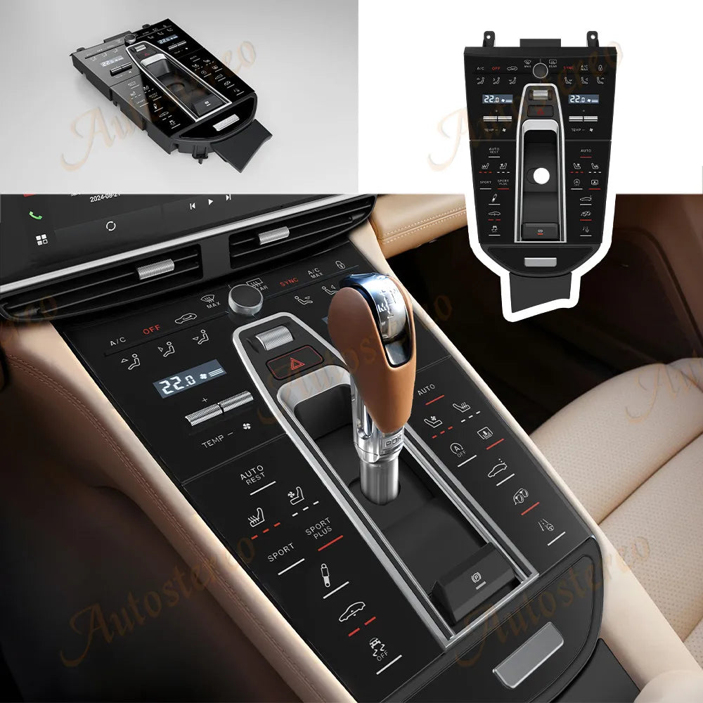 Car Digital Console Front AC Panel Full Touch for Porsche Panamera 970 2010-2016 Multimedi