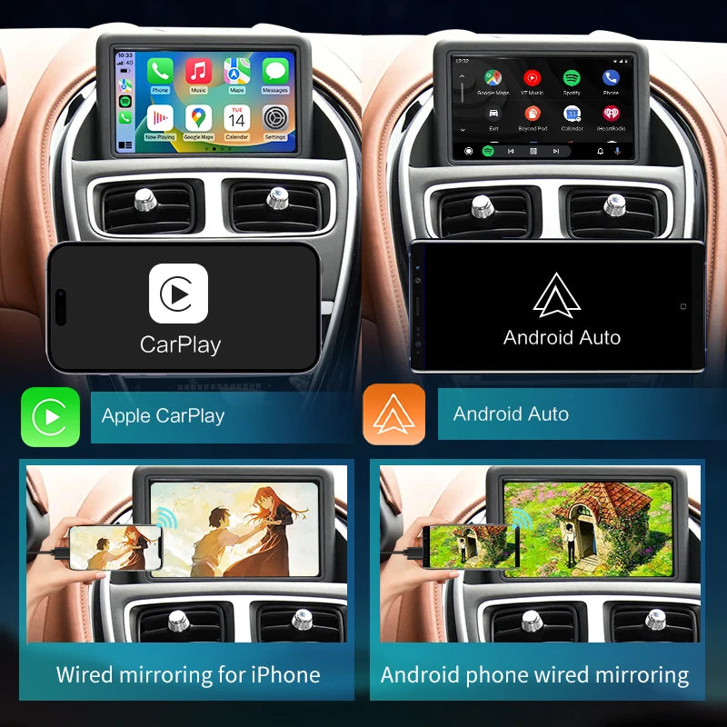 Wireless CarPlay For Aston Martin DB11 16-23 Car MuItimedia Decoder Box with GPS Android A