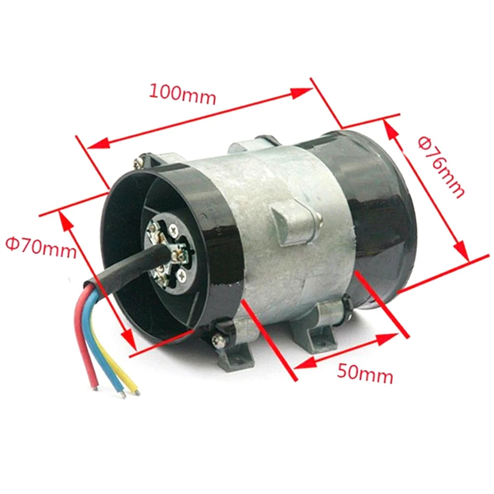 20000 RPM Car Turbo Fan Air Boost Intake Turbocharger with 5 Digital LED Red Tachometer Ga