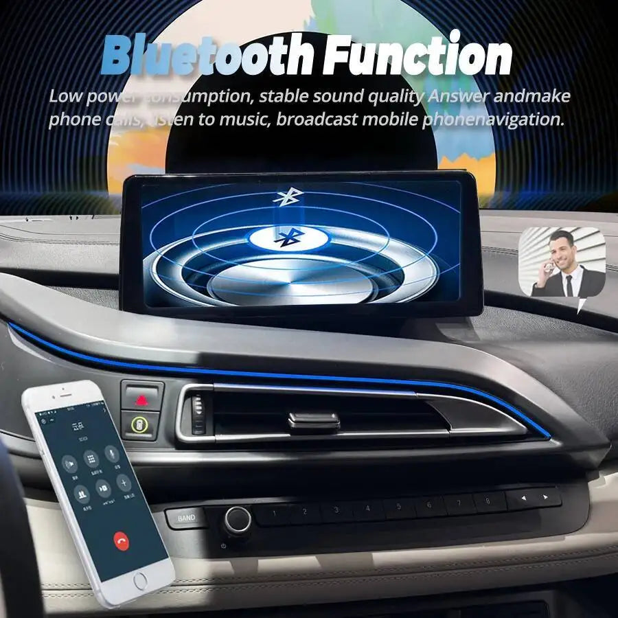 10.25inch For BMW I8 2013-2025 NBT EVO Car Radio Android14 Screen Video Player Wireless Ca | AUTOKITSHOP