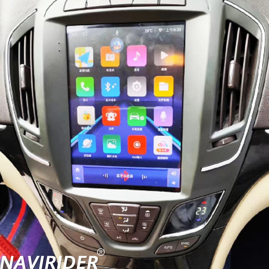 9.7'' BT CarPlay For Opel Insignia Buick Regal 2013-2025 4G WIFI Android 15 Tape Recorder
