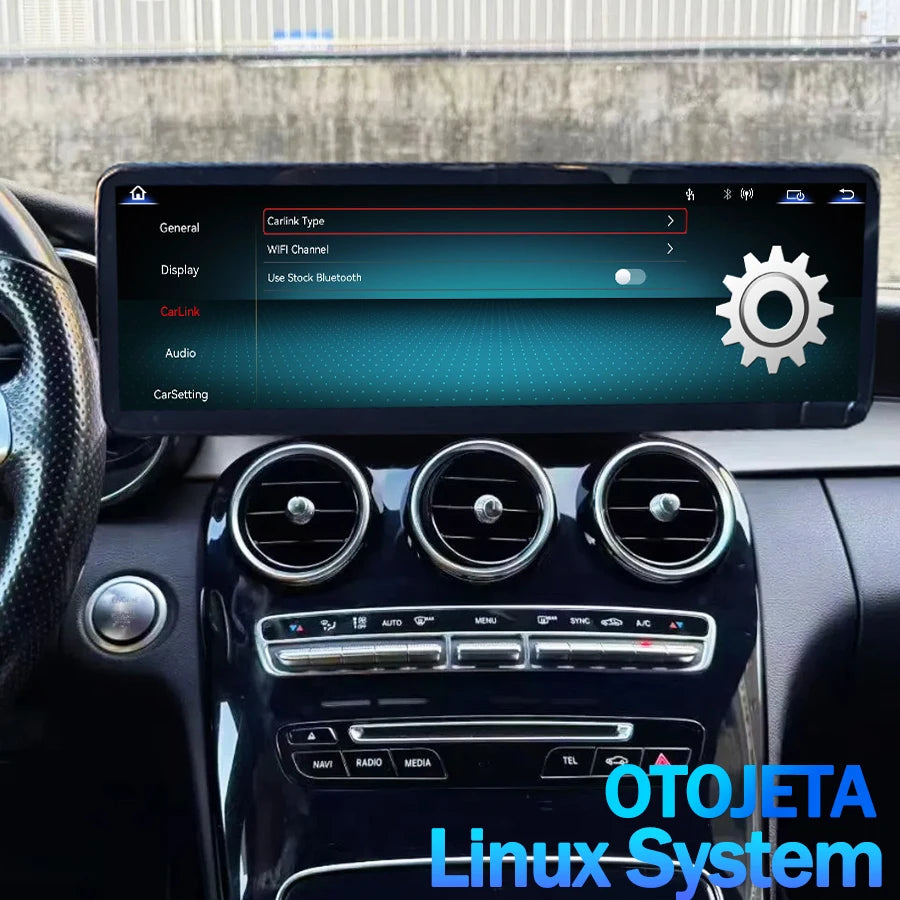 14.9inch LHD RHD Car Video Players Multimedia Screen For Mercedes Benz C Class glc X253 W2 | AUTOKITSHOP