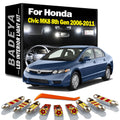 11-Piece LED Interior Light Kit for Honda Civic MK8 - Canbus Error-Free Interior Bulbs