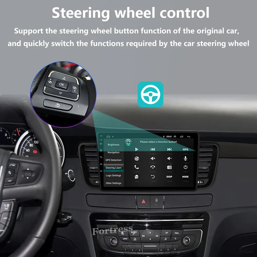 Android 16 For Peugeot 508 2011 - 2018 android Car Radio Multimedia Carplay Video Player N