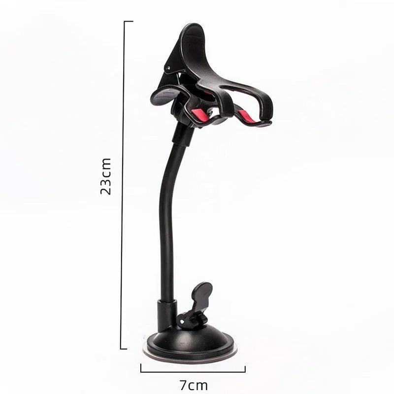 Car Cell Phone Holder Universal 360 Rotating Dashboard Suction Mount GPS Windshield Stands Auto  - Automotive LED Light