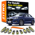 ZITWO 10Pcs Canbus Interior LED Map Dome Reading Light Kit For Suzuki Dzire 2017 2018 2019 2020  - Canbus LED Car Light