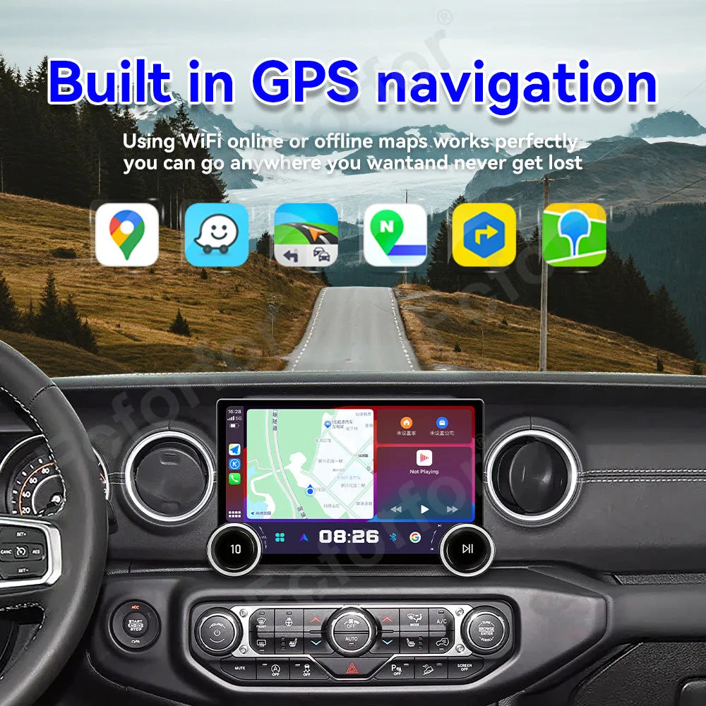 11.5 Inch Android 15 Wireless CarPlay Luxury HD Display GPS Navigation Stereo Head Unit Fo