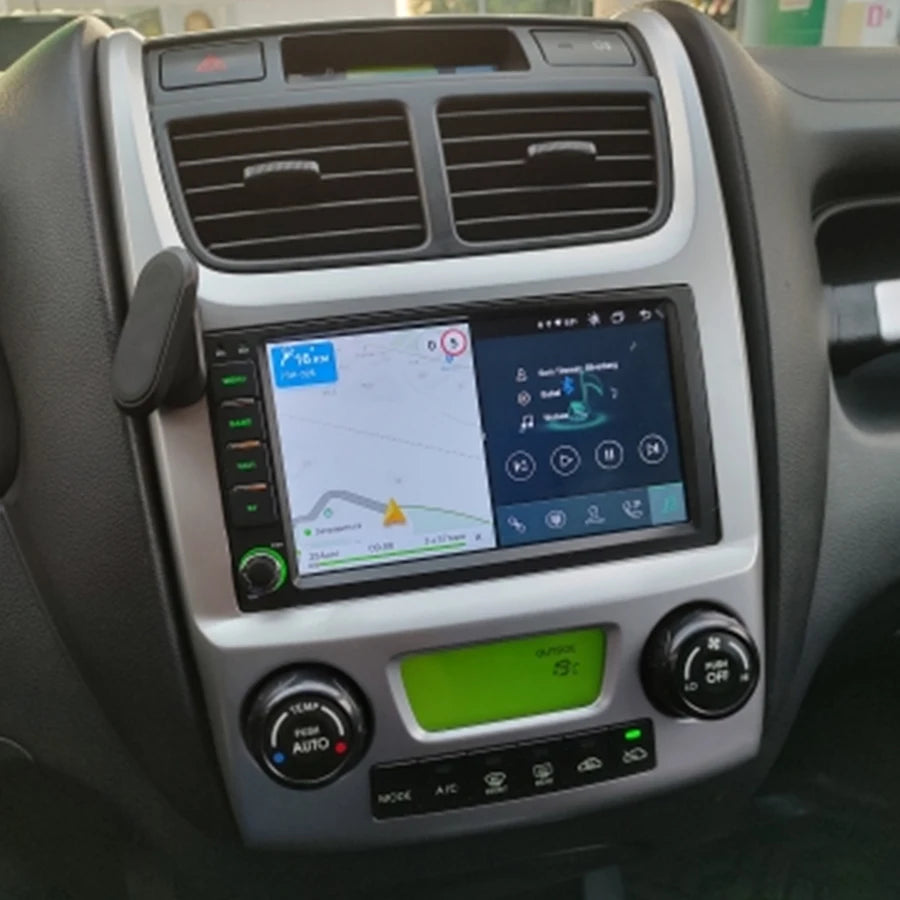 7" Wireless Carplay Android 14 Car DVD Player GPS Navigation WiFi Bluetooth Radio for KIA Cerato Sportage Carens OPTIMA
