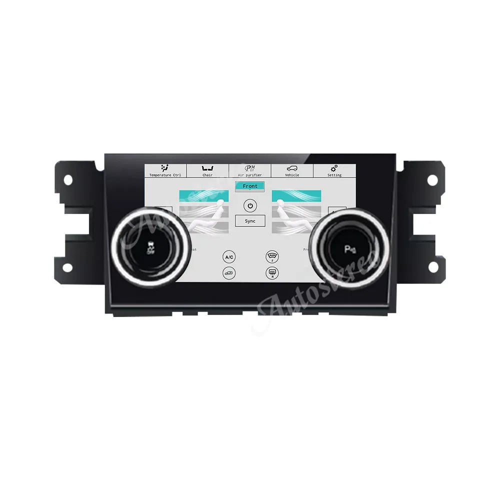 Digital AC Panel Android 14 For Jaguar XF 2004-2015 Car GPS Navigation Headunit Multimedia