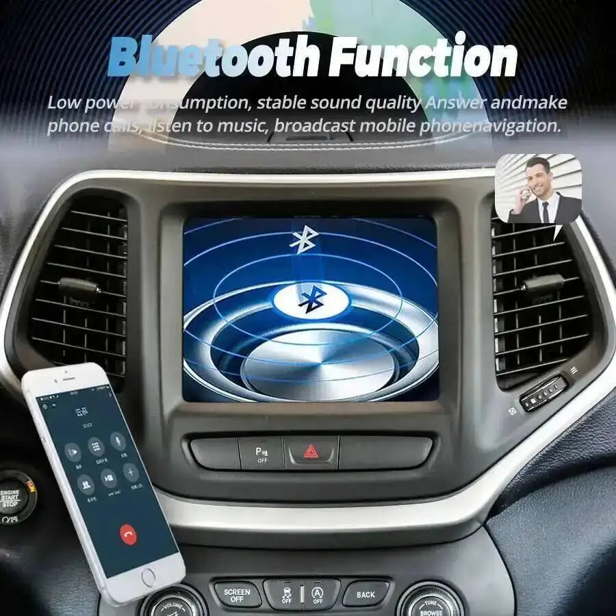 8.4inch Screen Car Radio Stereo for Jeep Cherokee 2014-2021 Multimedia Video Player Androi