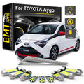 LED Interior Light Kit for Toyota Aygo X MK1 MK2 MK3 X-Style X-Cite X-Wave 2005-2019 - Canbus Dome Map Door Trunk Bul...