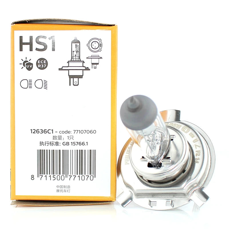Philips Vision HS1 12V 35/35W PX43t Bright Motor Original Light Motorcycle Halogen Lamp St
