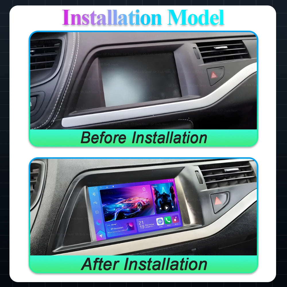 Android 16 For Citroen C5 X7 Car Radio Carplay Multimedia Video Player Touch Screen Naviga | AUTOKITSHOP