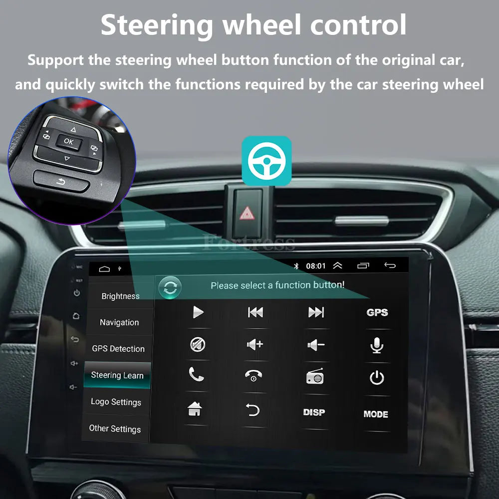 Android 16 For Honda CRV CR-V 5 RT RW 2017 Car Radio Multimedia Video Player Navigation st