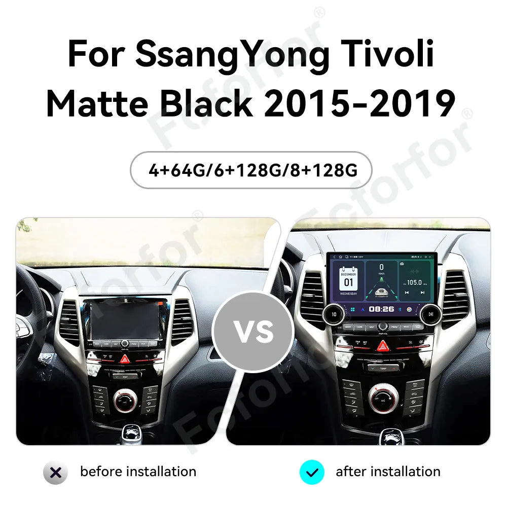 11.5 Inch Android 15 HD Touch Wireless CarPlay Android Auto GPS Multimedia Player For Ssan