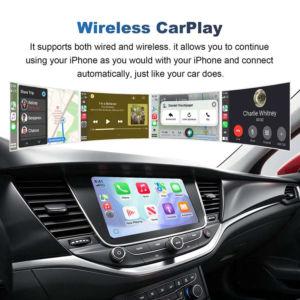 Wireless CarPlay Interface special For Opel Insignia Astra 2014-2018 8 inch screen CarPlay