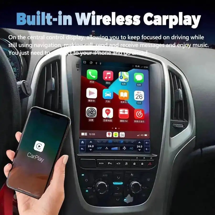 For Opel Cascada Astra J For Buick Excelle XT 2009-2015 Car Multimedia Player Carplay Ster | AUTOKITSHOP