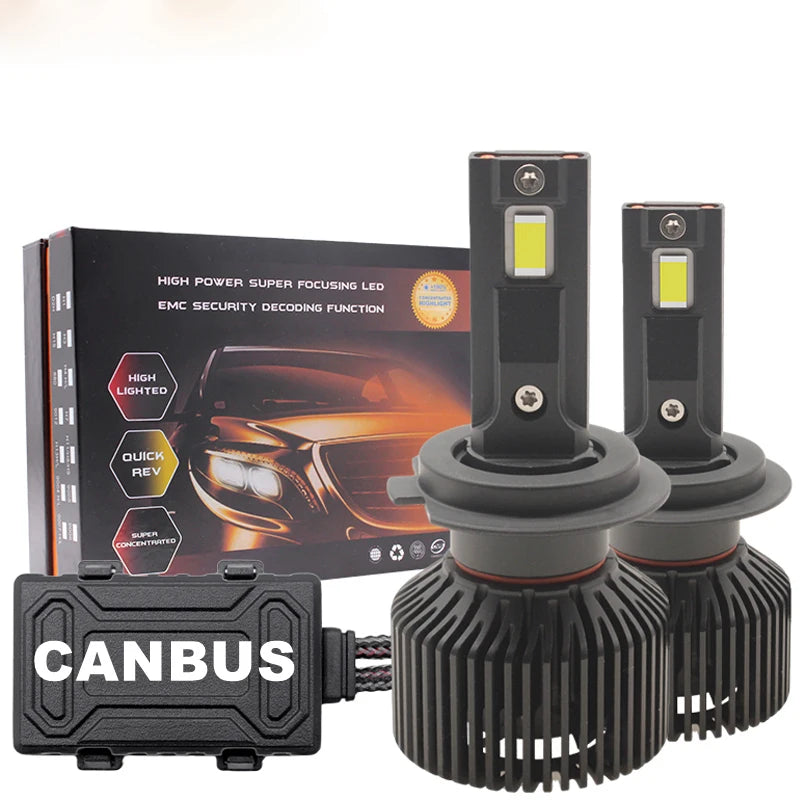 F5G 250W H7 LED Bulb LED H7 Headlight Kit Fog Light H7 H8 H11 H1 9005 H16 9004 H4 Car LED