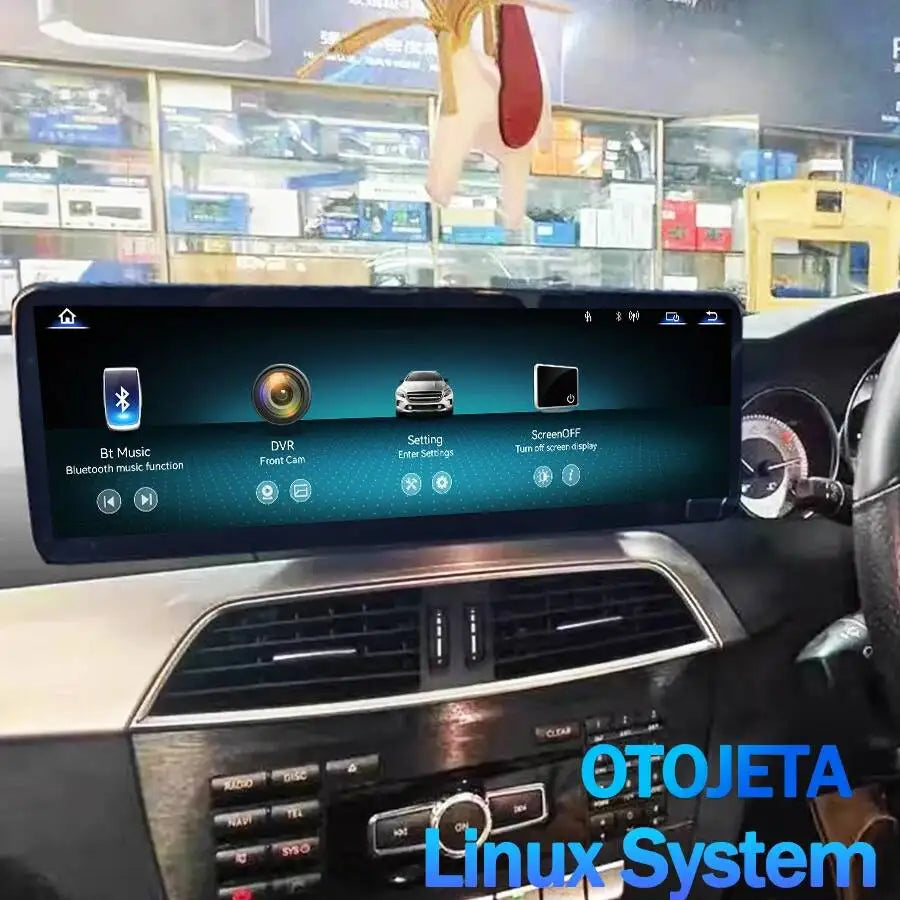 RHD Linux 14.9 inch Car Video Players Multimedia Screen For Mercedes Benz C GLK E A B GLA  | AUTOKITSHOP