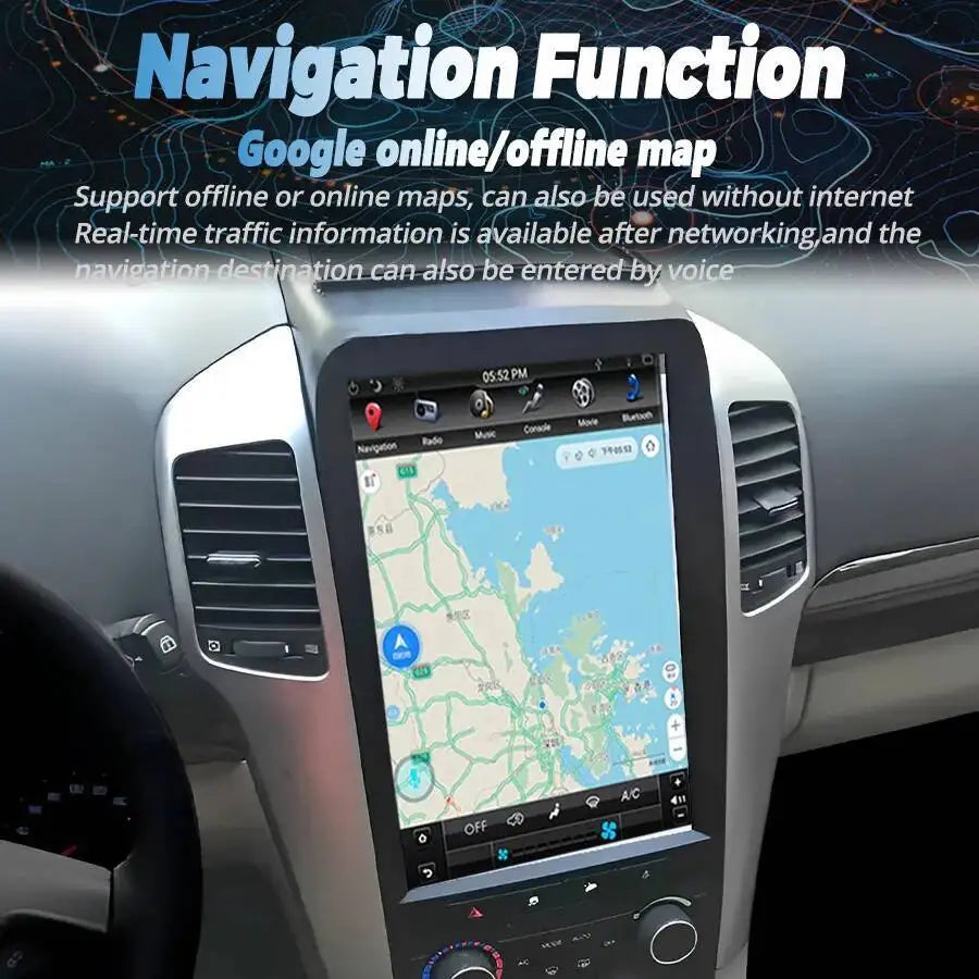 13.6" 4K Android Screen For Chevrolet Captiva 2008 - 2017 Car Radio GPS Navigation Carplay | AUTOKITSHOP