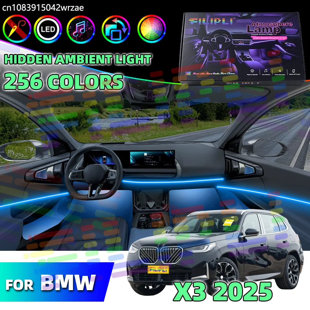 64 RGB - Atmosphere Lamp - for BMW G48 G45 X3 - Car Interior Lighting | AUTOKITSHOP