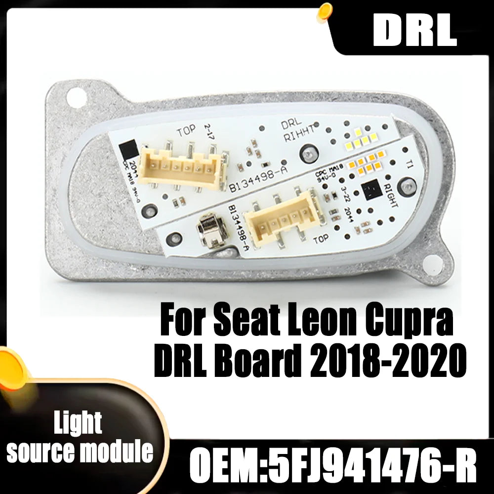 Right DRL OEM 5FJ941476-R Headlight LED Insert Diode Module For Seat Leon Cupra DRL Board