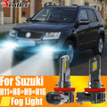 H11 H8 Led Fog Lights Headlight Canbus H16 H9 Car Bulb 6000K Driving Running Lamp 12v 55w