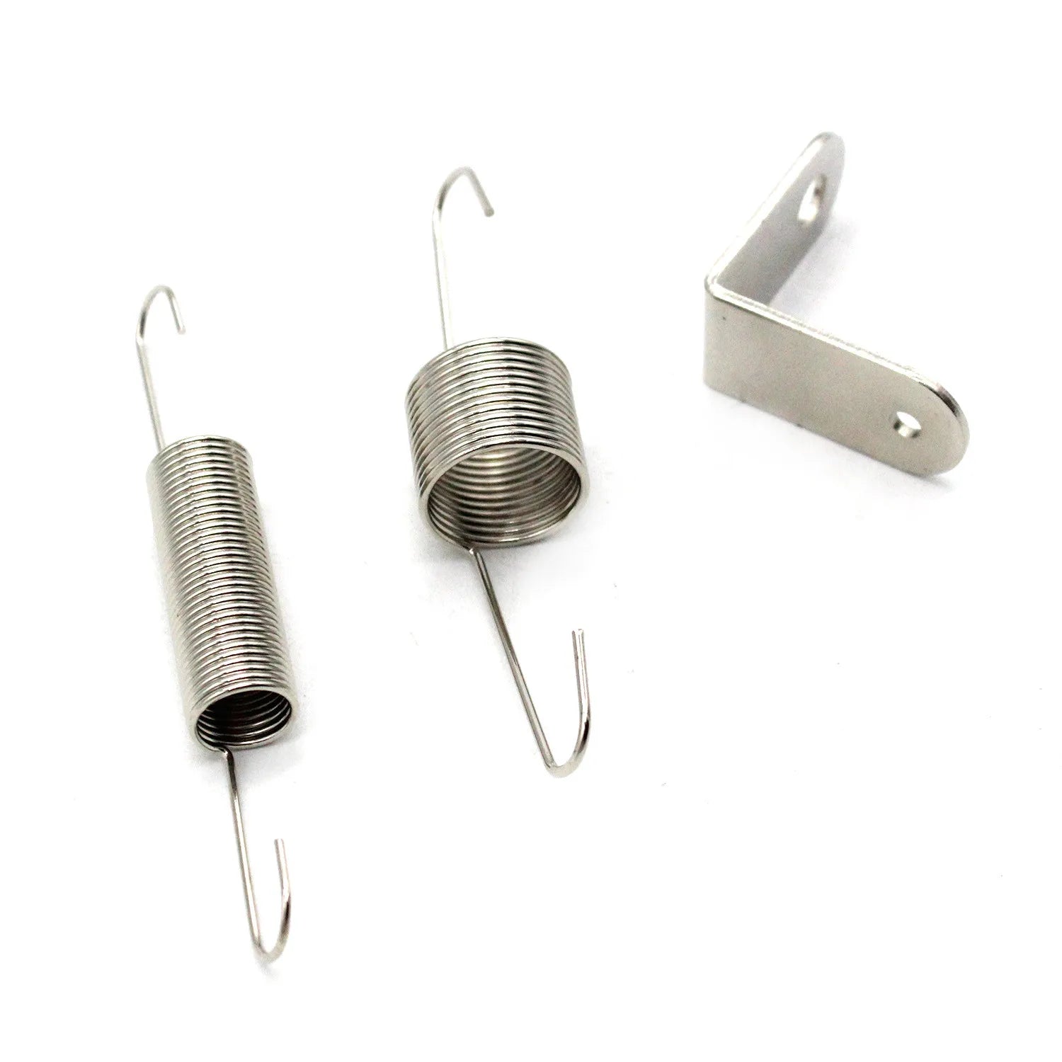 1set Chrome Throttle Return Spring Bracket Double Spring For 302 SBC BBC Chevy 302 350 For