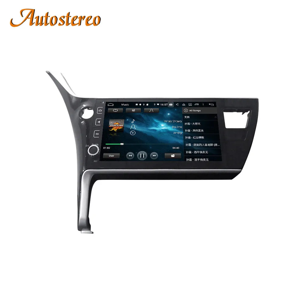 Car Media Player Android 14 Carplay Multimedia Player GPS Navigation For Toyota Corolla 20