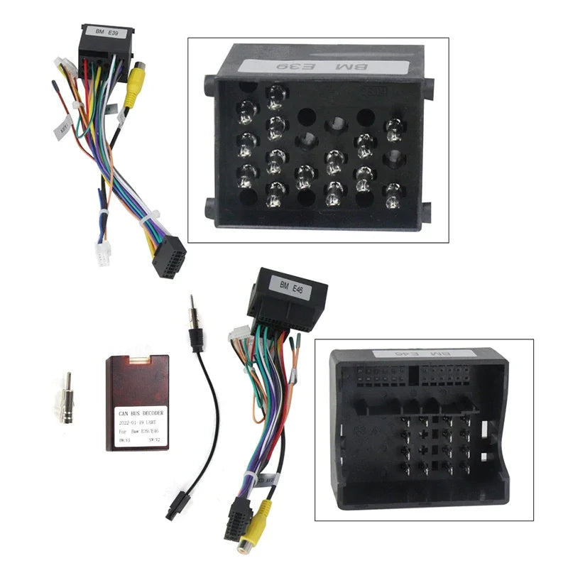 2 DIN Android Car Radio Frame for Bmw E46 M3 318i 320i 325i 330 335 1998-2006 Multimedia P | AUTOKITSHOP