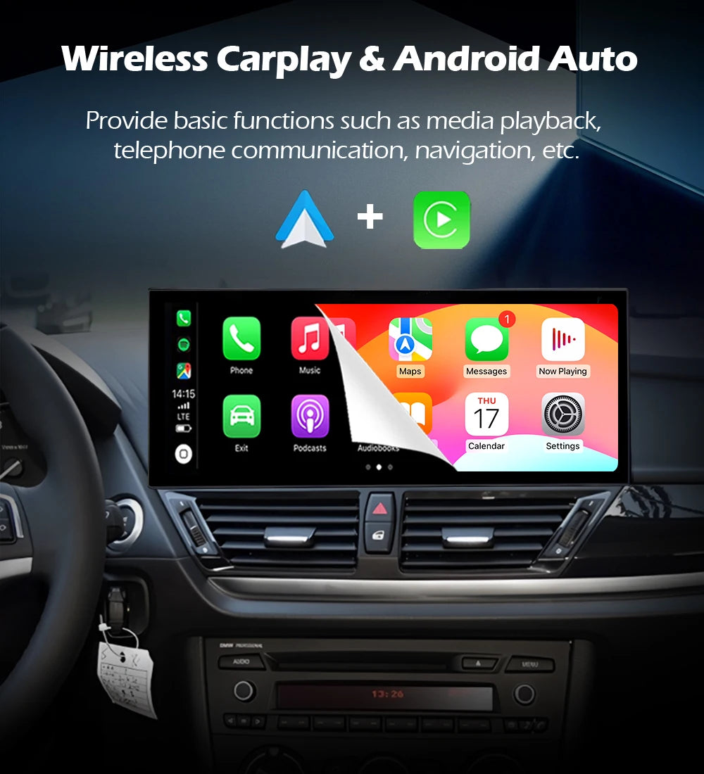 Right Hand Drvie For BMW X3 F25 X4 F26 2011 - 2017 CIC NBT System Car Multimedia Radio Pla