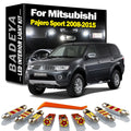 BADEYA 17Pcs LED Interior Map Dome Light Kit For Mitsubishi Pajero Montero Sport MK2 2008-
