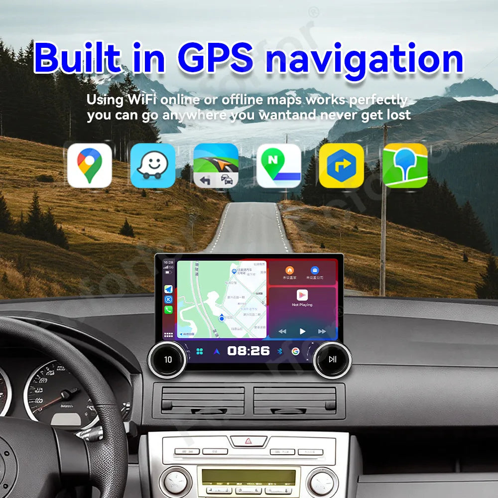 Sleek Ultra High Performance 11.5 Inch Android 15 Full HD Touch Wireless CarPlay Android A