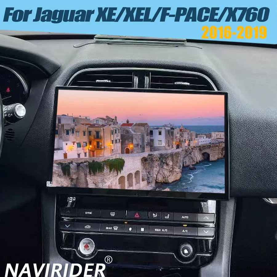 For Jaguar XE XEL F-PACE 2016-2019 Multimedia Video Player HeadUnit GPS Navigation Wireles | AUTOKITSHOP