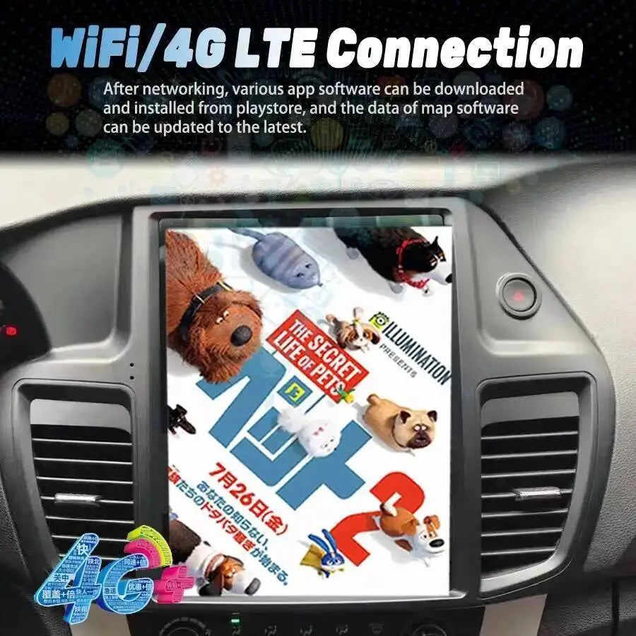 For Honda Accord 9 2012 2013 2014 2015 2016 2017 Car Radio Multimedia 12.1” Android Automo | AUTOKITSHOP