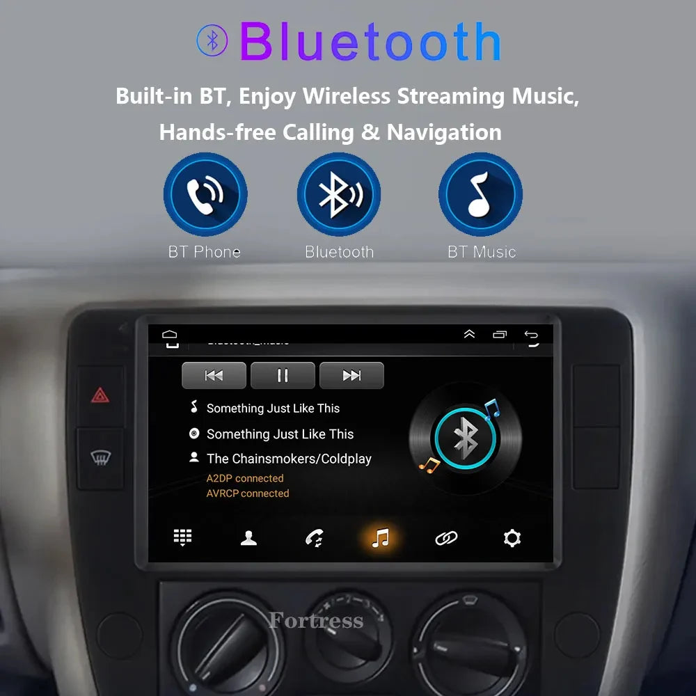 Android 16 For Volkswagen Passat B5 2000 2001 2002 2003-2005 Wireless CarPlay Video Audio