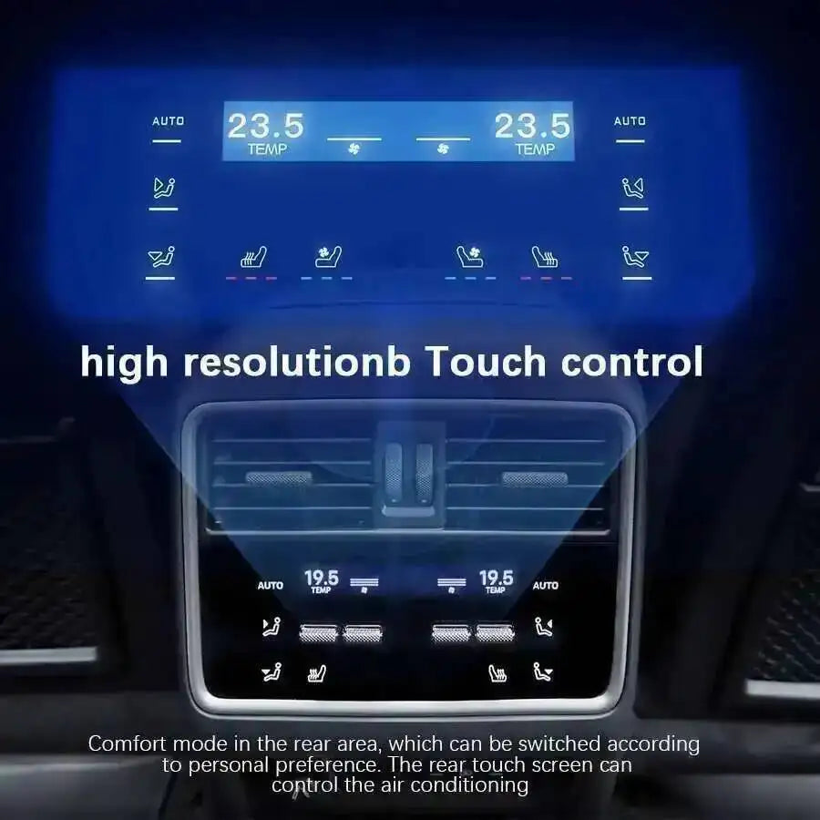 Plug And Play Suitable For Cayenne 2024-2025 Upgraded Car Rear Air Conditioning Control Pa
