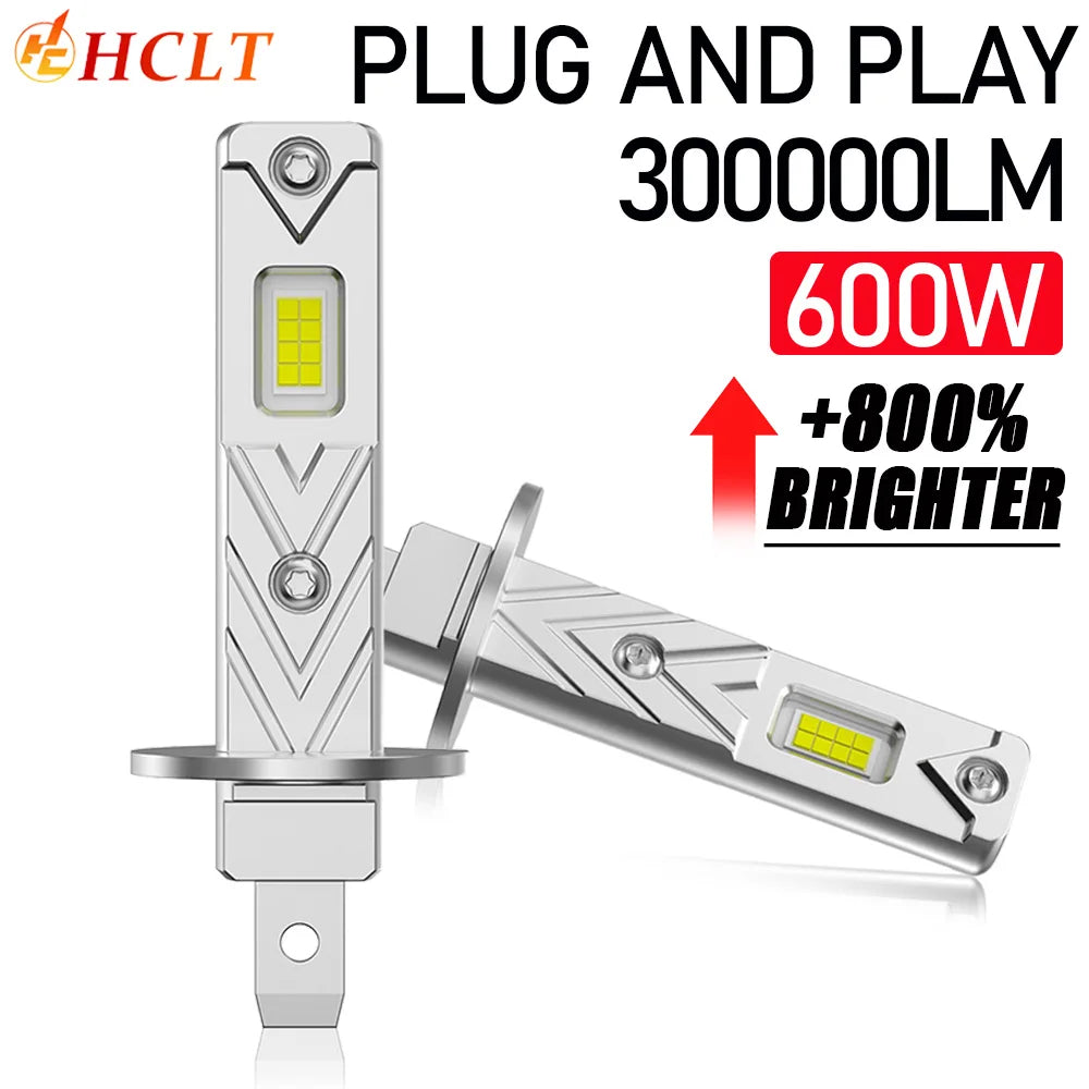 H1 H4 H7 LED Headlights 9003 HB2 Spotlights Led CANBUS Bulb Plug And Play 1:1 Mini Size Au