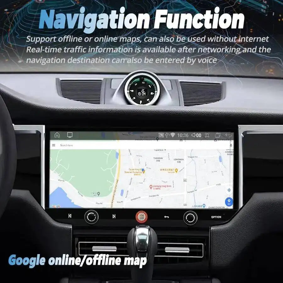 For Porsche Macan 2011 2012-2018 Carplay Audio 12.3inch Android Screen Stereo Car Radio Mu | AUTOKITSHOP