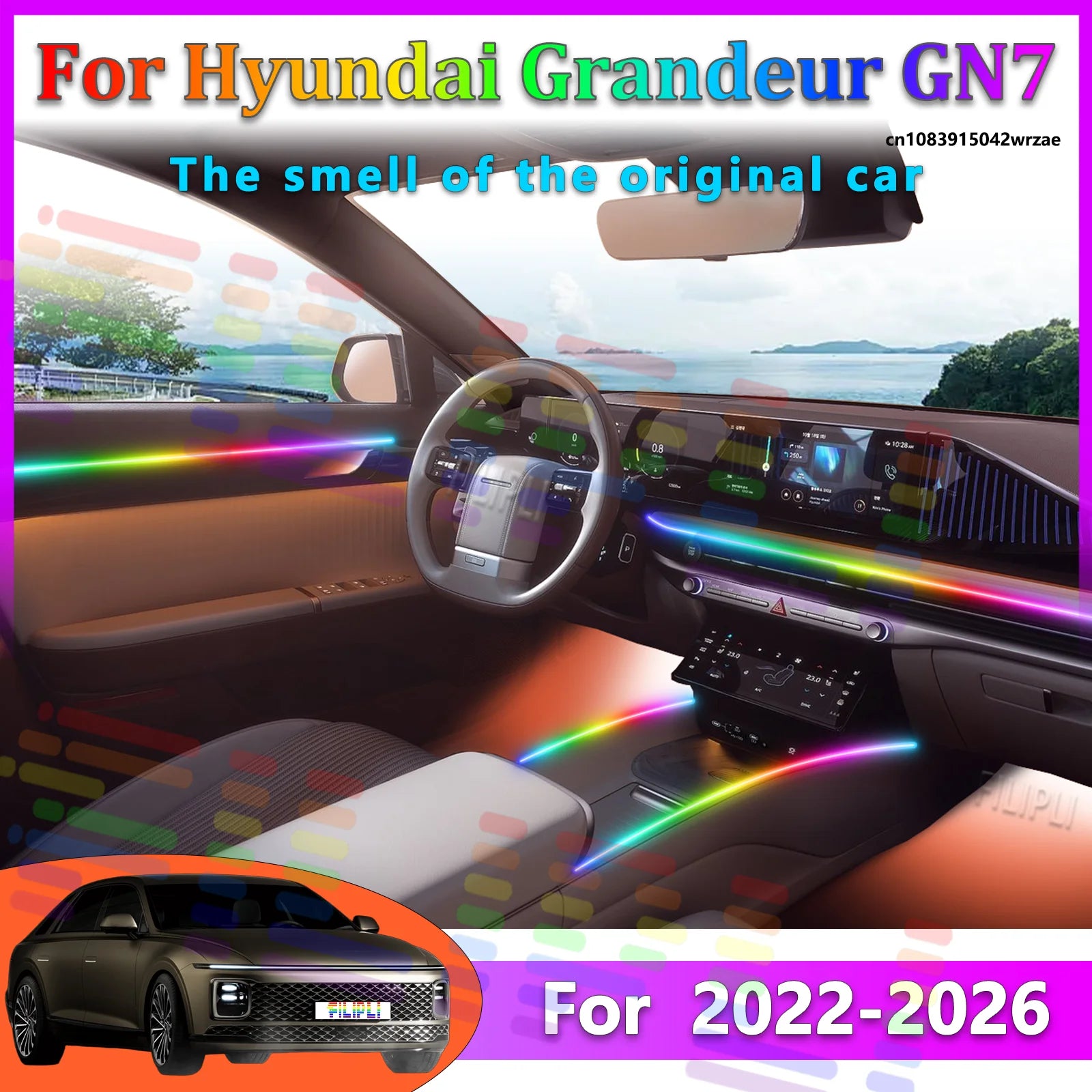 LED Interior Light Kit for Hyundai Grandeur GN7 - Canbus Error-Free Bulbs | AUTOKITSHOP