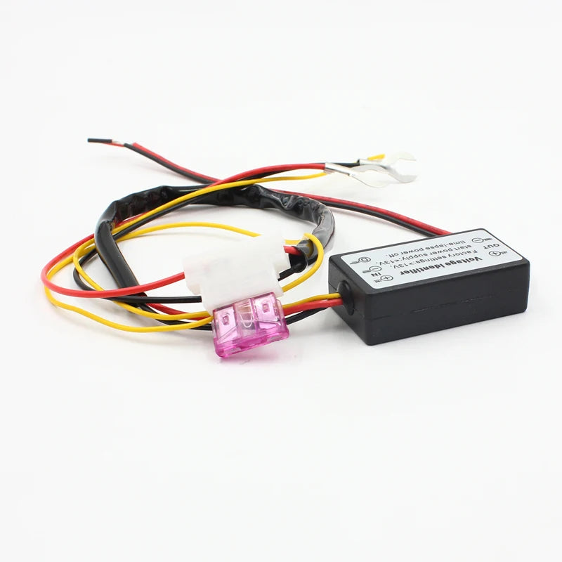 Rockeybright 2* DRL Controller Auto Car LED Daytime Running Light Relay Harness Dimmer On/