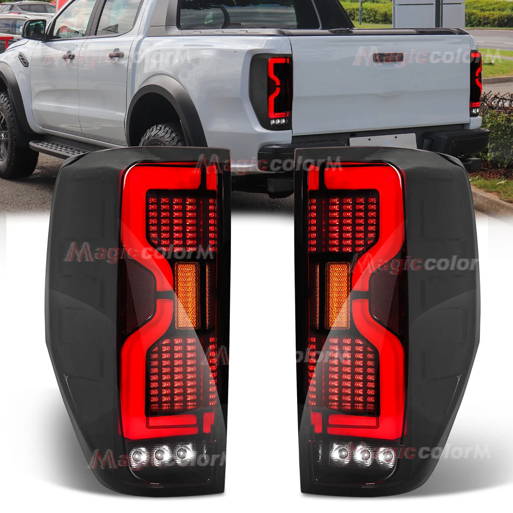 Left/Right Tail Lamps For Ford Ranger Raptor Wildtrak XLT XLS XL 2012 2013 - 2020 2021 Tur | AUTOKITSHOP