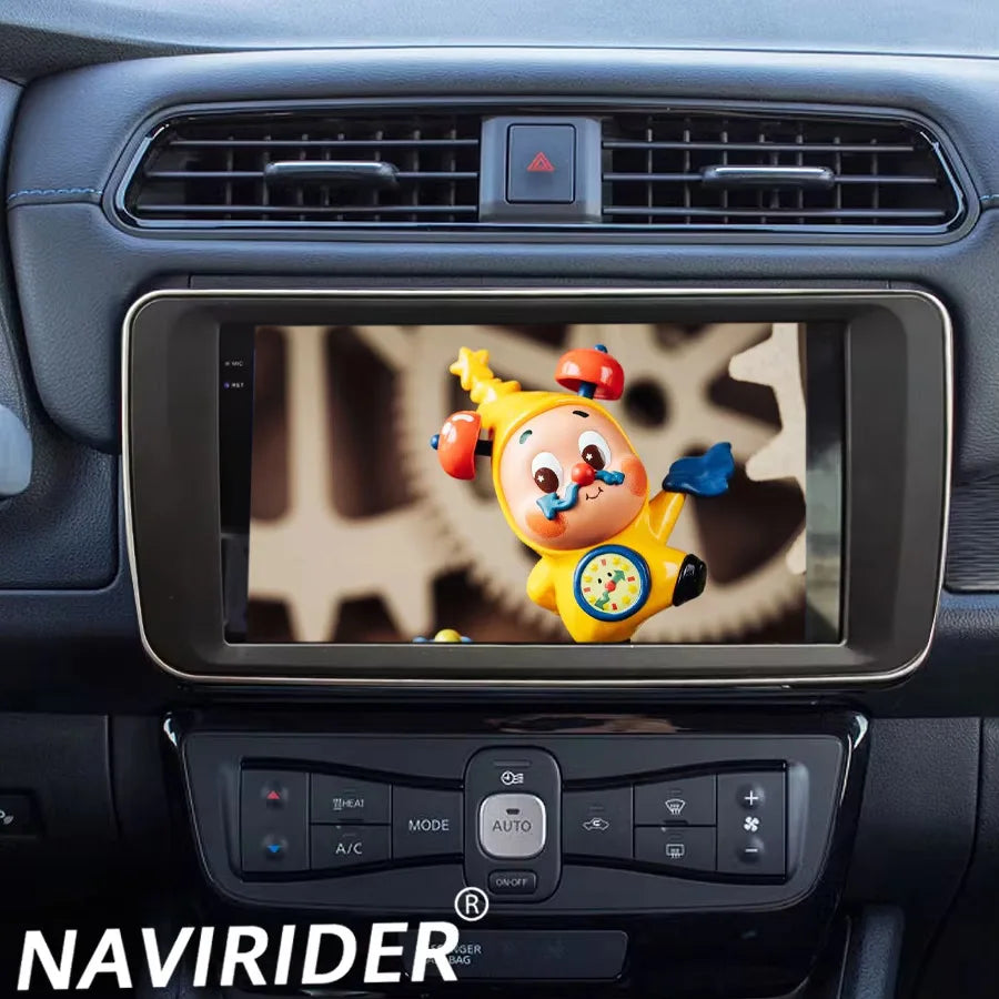 9" Qled Screen For Nissan Leaf 2018-2024 Android 14 Stereo Video Player Charging Mobile ho | AUTOKITSHOP