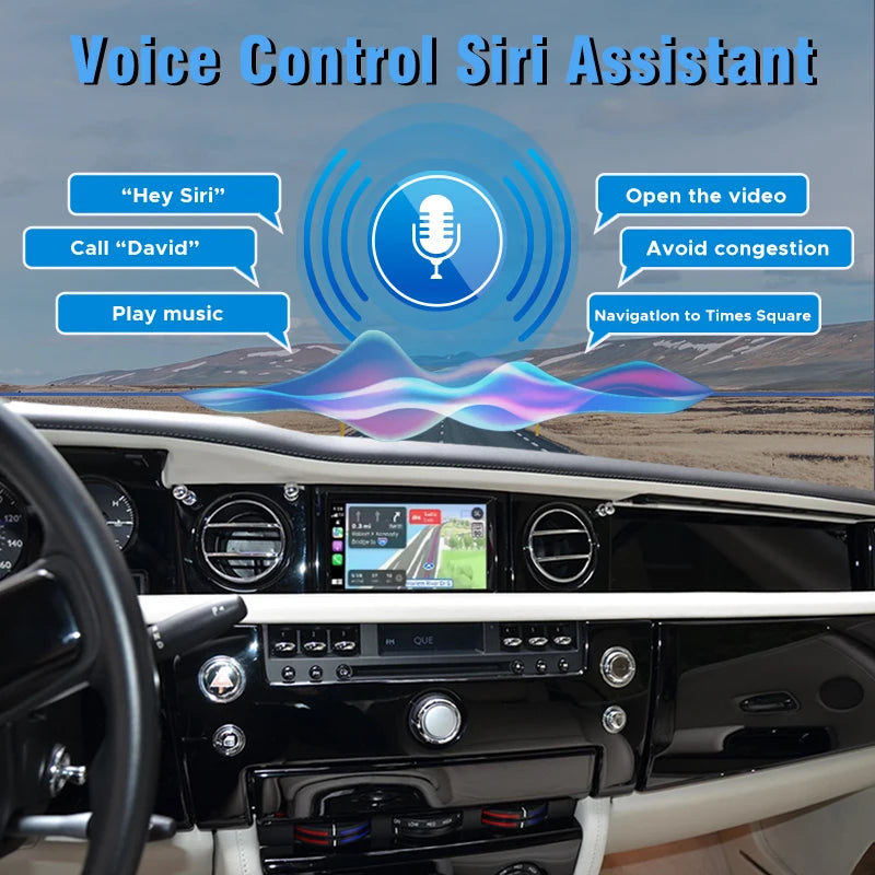 Wireless CarPlay Android Auto Interface for Rolls Royce Wraith/Ghost/Phantom/Dawn Mirror L