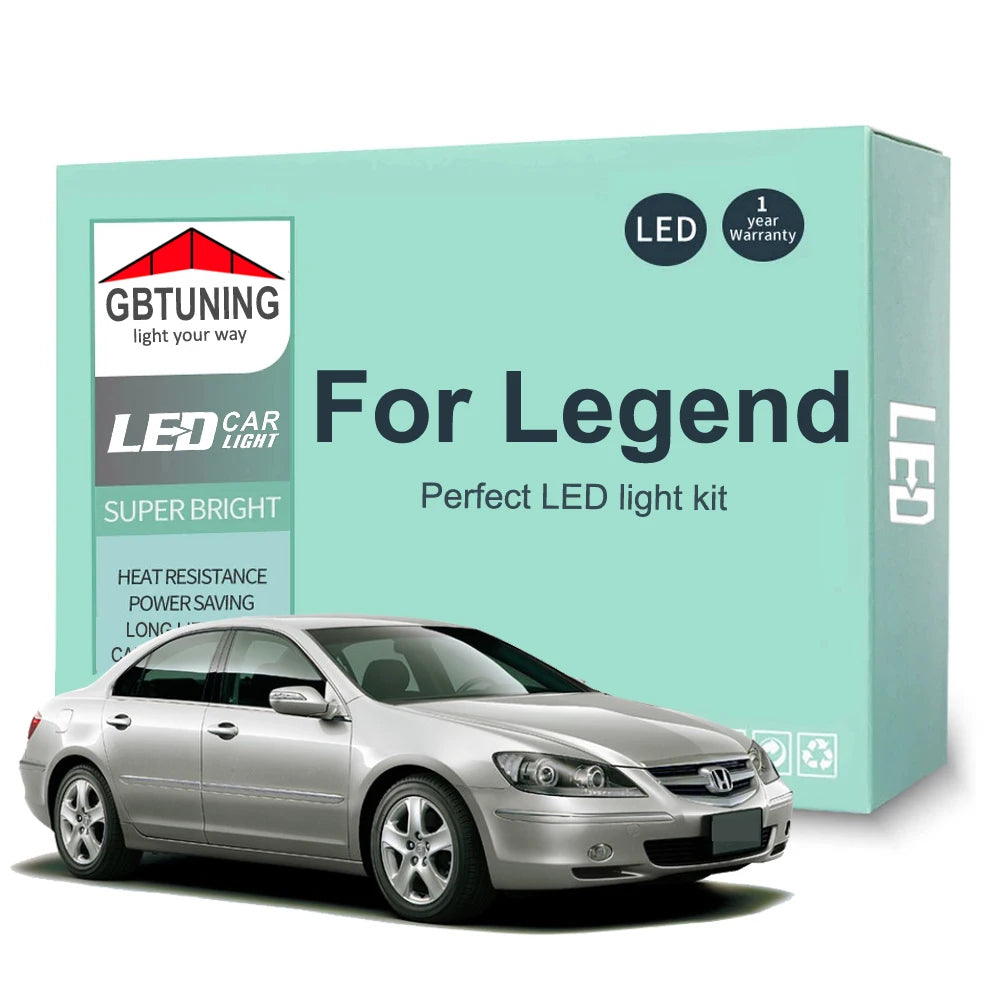 LED Interior Light Kit for Honda Legend KA7 KA8 KA9 KB1 KB2 1990-2008 - Canbus Dome Map Door Trunk Bulbs | AUTOKITSHOP