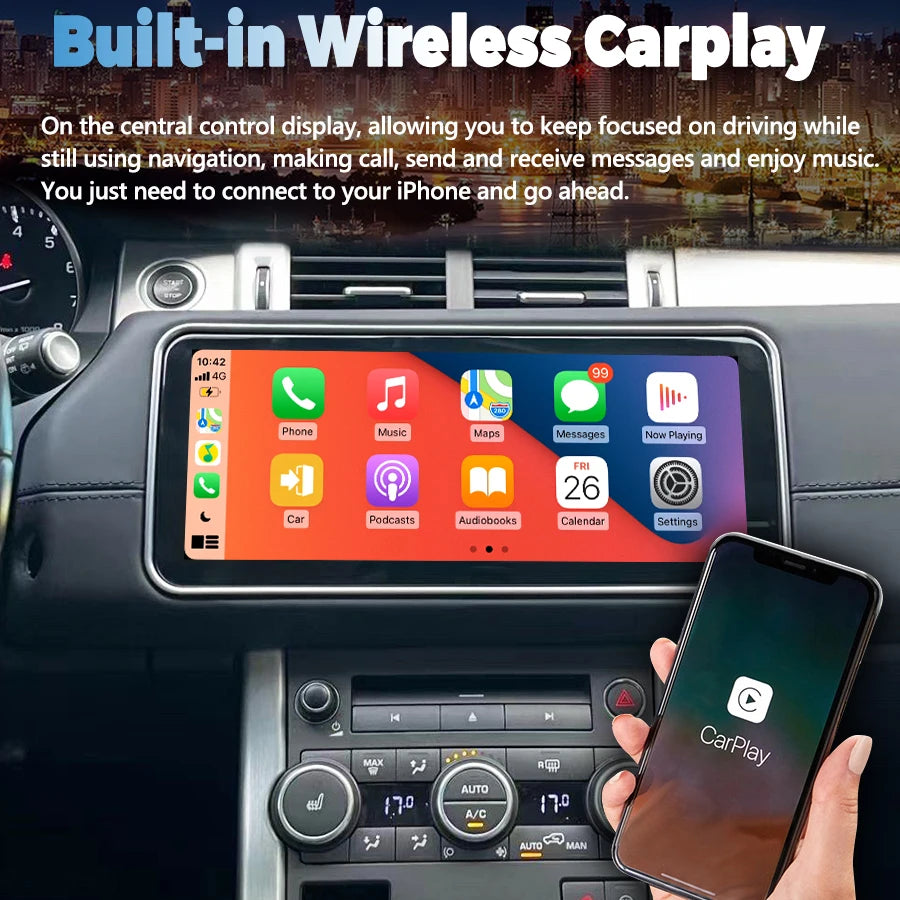 12.3Inch Android 13 For Land Rover Range Rover Evoque 2012-2018 Car GPS Multimedia Video P | AUTOKITSHOP