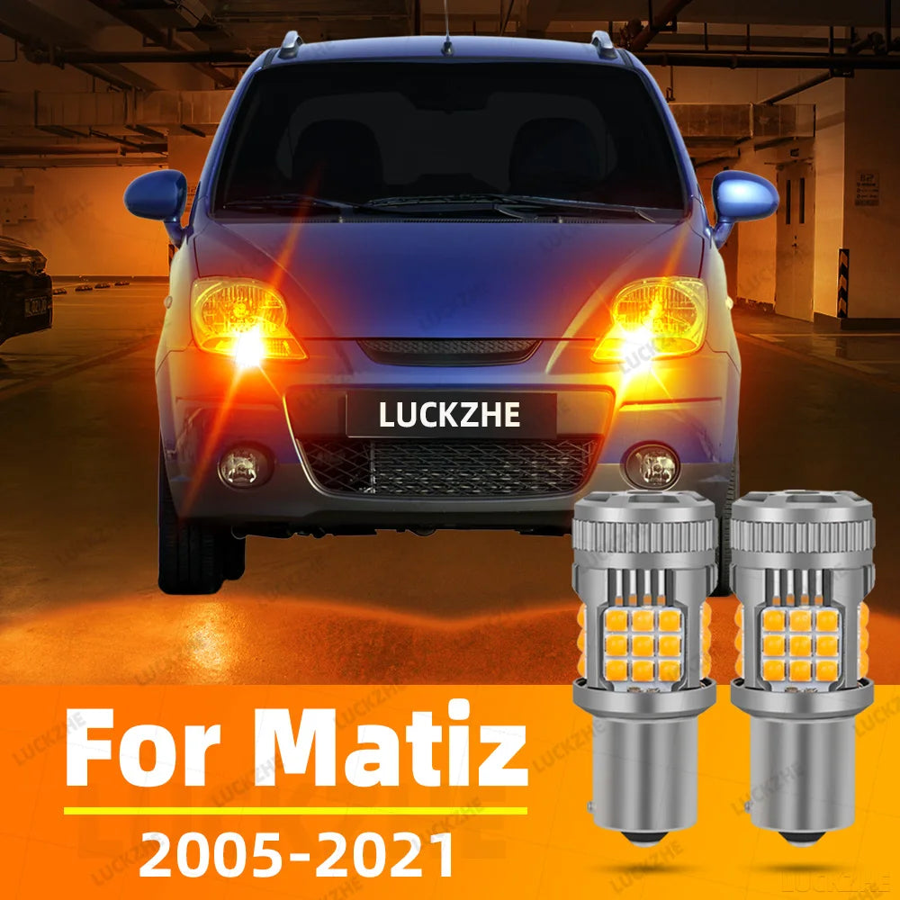 LED Interior Light Kit for CHEVROLET Matiz M200 M250 Turn Signal Light LED Blinker Bulbs Lamp 2005-2014 - Canbus Dome...