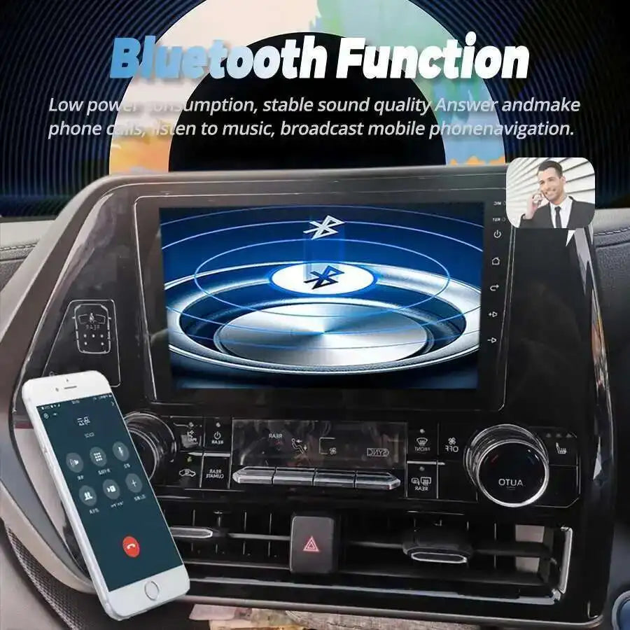 Car Multimedia Video Player For TOYOTA Highlander CROWN KLUGER Android CarPlay Navigation